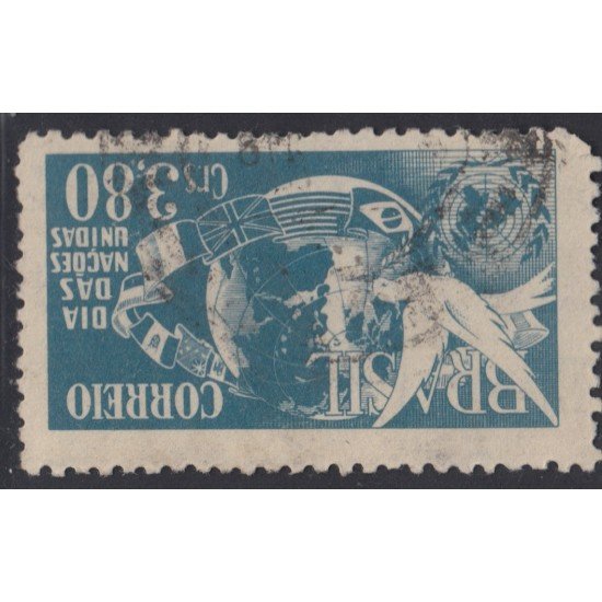 Brasil Brazil 518 1952 Día de las Naciones Unidas Usado