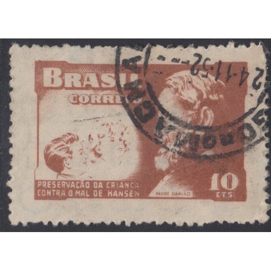 Brasil Brazil 519 1952 Preservación contra el mal de Hansen Usado
