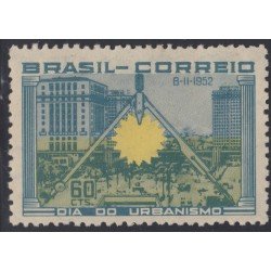 Brasil Brazil 522 1952 Día del Urbanismo MH Brasil Brazil 522 1952 Día del Urbanismo MH