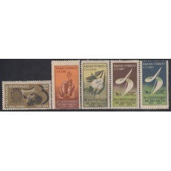 Brasil Brazil 523/27 1953 4º Centenario de la Villa de Sao Paulo MNH Brasil Brazil 523/27 1953 4º Centenario de la Villa de Sao Paulo MNH