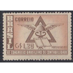 Brasil Brazil 528 1953 6º Congreso Brasileño de contabilidad MNH Brasil Brazil 528 1953 6º Congreso Brasileño de contabilidad MNH