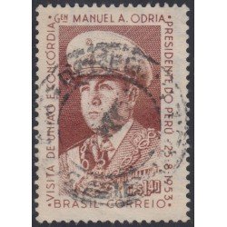 Brasil Brazil 543 1953 Presidente de Perú Manuel A. Odria Usado Brasil Brazil 543 1953 Presidente de Perú Manuel A. Odria Usado