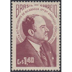 Brasil Brazil 545 1953 Presidente de Nicaragua Anastasio Somoza MH Brasil Brazil 545 1953 Presidente de Nicaragua Anastasio Somoza MH