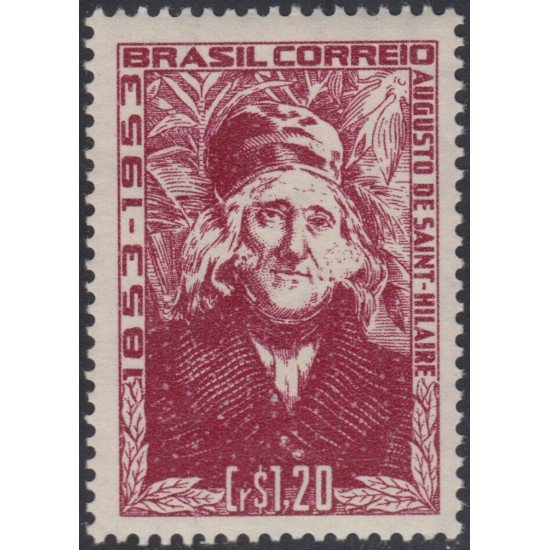 Brasil Brazil 547 1953 Augusto de Saint- Hilaire MH Brasil Brazil 547 1953 Augusto de Saint- Hilaire MH