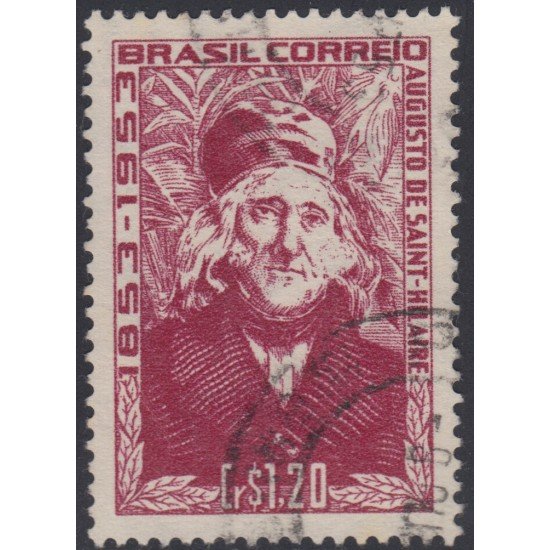 Brasil Brazil 547 1953 Augusto de Saint- Hilaire Usado Brasil Brazil 547 1953 Augusto de Saint- Hilaire Usado