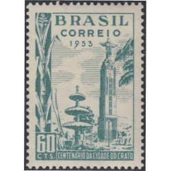 Brasil Brazil 548 1953 Centenario de la Villa de Crato MH Brasil Brazil 548 1953 Centenario de la Villa de Crato MH