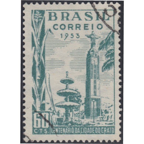 Brasil Brazil 548 1953 Centenario de la Villa de Crato Usado Brasil Brazil 548 1953 Centenario de la Villa de Crato Usado