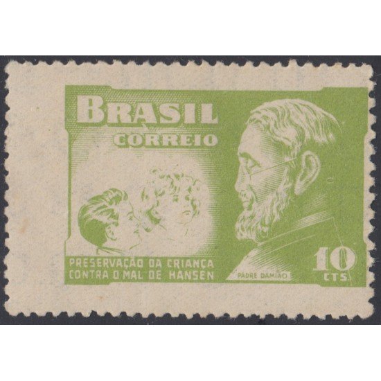 Brasil Brazil 555 1953 Preservación de la infancia contra el mal de Hansen MNH Brasil Brazil 555 1953 Preservación de la infancia contra el mal de Hansen MNH