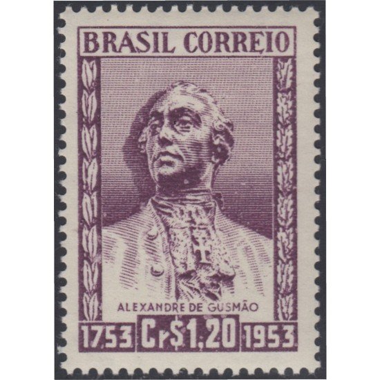 Brasil Brazil 559 1954 200 Años de la muerte de Alexandre de Guzmao MNH Brasil Brazil 559 1954 200 Años de la muerte de Alexandre de Guzmao MNH