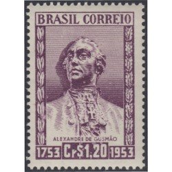 Brasil Brazil 559 1954 200 Años de la muerte de Alexandre de Guzmao MH Brasil Brazil 559 1954 200 Años de la muerte de Alexandre de Guzmao MH
