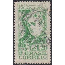 Brasil Brazil 573 1954 Apolonia Pinto Usado Brasil Brazil 573 1954 Apolonia Pinto Usado