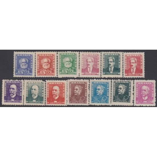 Brasil Brazil 575/584B 1954 Serie Antigua MNH Brasil Brazil 575/584B 1954 Serie Antigua MNH