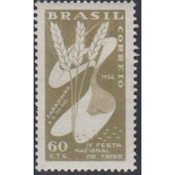 Brasil Brazil 595 1954 4ta fiesta nacional del trigo MNH Brasil Brazil 595 1954 4ta fiesta nacional del trigo MNH