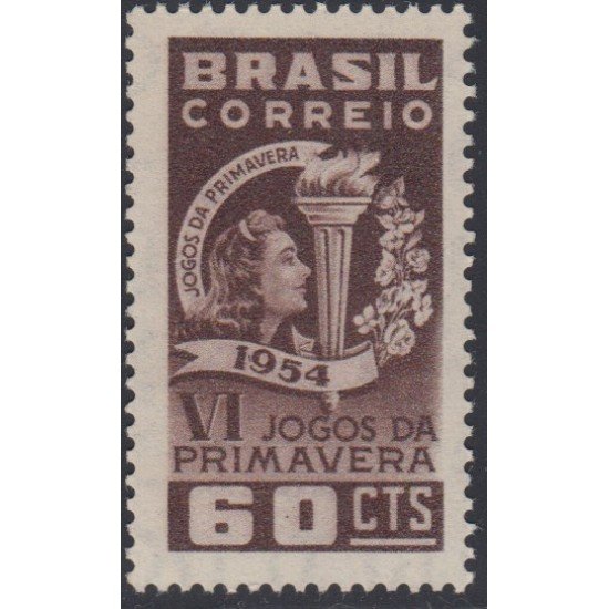 Brasil Brazil 596 1954 Juegos deportivos de primavera MNH Brasil Brazil 596 1954 Juegos deportivos de primavera MNH