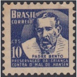 Brasil Brazil 597 1954 Preservación de la infancia contra el mal de Hansen MNH Brasil Brazil 597 1954 Preservación de la infancia contra el mal de Hansen MNH