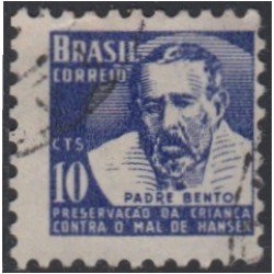Brasil Brazil 597 1954 Preservación de la infancia contra el mal de Hansen Usado Brasil Brazil 597 1954 Preservación de la infancia contra el mal de Hansen Usado