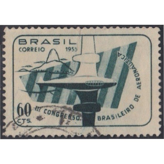 Brasil Brazil 602 1955 III Congreso Brasileño de Aeronáutica Usado Brasil Brazil 602 1955 III Congreso Brasileño de Aeronáutica Usado