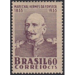 Brasil Brazil 606 1955 Mariscal Hermes de Fonseca MH