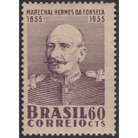Brasil Brazil 606 1955 Mariscal Hermes de Fonseca MH Brasil Brazil 606 1955 Mariscal Hermes de Fonseca MH