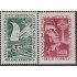 Brasil Brazil 607/08 1955 XXXVI Congreso Eucarístico Intenacional MH