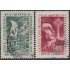 Brasil Brazil 607/08 1955 XXXVI Congreso Eucarístico Internacional Usado