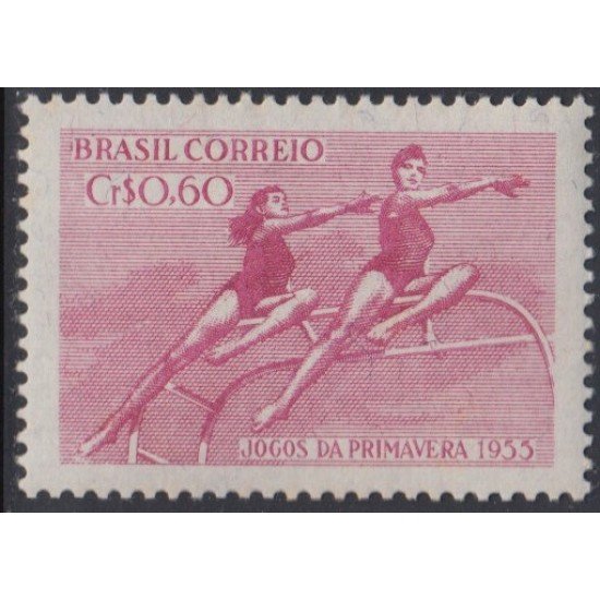 Brasil Brazil 610 1955 Juegos deportivos de Primavera MNH Brasil Brazil 610 1955 Juegos deportivos de Primavera MNH