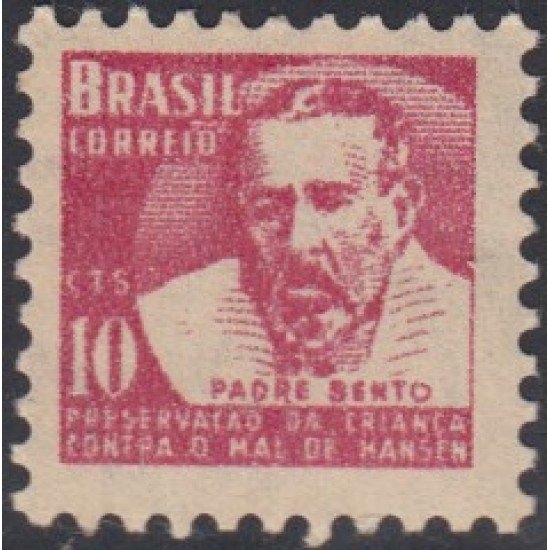 Brasil Brazil 611 1955 Preservación de la infancia contra el mal de Hansen MNH Brasil Brazil 611 1955 Preservación de la infancia contra el mal de Hansen MNH