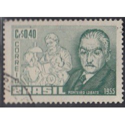 Brasil Brazil 612 1955 Monteiro Lobato Usado