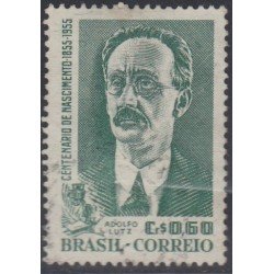 Brasil Brazil 613 1955 Naturalista Adolfo Lutz Usado