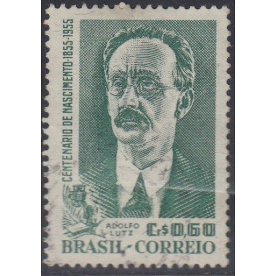 Brasil Brazil 613 1955 Naturalista Adolfo Lutz Usado Brasil Brazil 613 1955 Naturalista Adolfo Lutz Usado