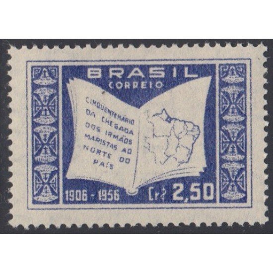 Brasil Brazil 620 1956 Evangelización del Norte por los Hermanos Maristas MNH Brasil Brazil 620 1956 Evangelización del Norte por los Hermanos Maristas MNH