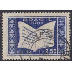 Brasil Brazil 620 1956 Evangelización del Norte por los Hermanos Maristas Usado