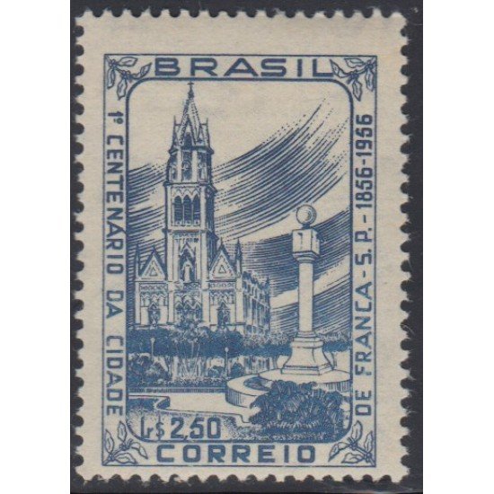 Brasil Brazil 621 1956 Centenario de la Villa Franca MNH