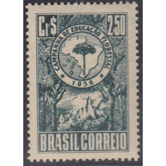 Brasil Brazil 622 1956 Campaña de Educación Forestal MNH Brasil Brazil 622 1956 Campaña de Educación Forestal MNH