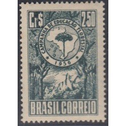 Brasil Brazil 622 1956 Campaña de Educación Forestal MH Brasil Brazil 622 1956 Campaña de Educación Forestal MH