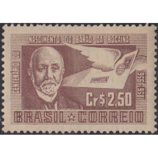 Brasil Brazil 625 1956 Barón de Bocoina MH Brasil Brazil 625 1956 Barón de Bocoina MH