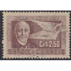 Brasil Brazil 625 1956 Barón de Bocoina Usado Brasil Brazil 625 1956 Barón de Bocoina Usado