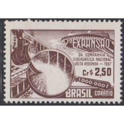 Brasil Brazil 626 1957 II Programa de expansión de la siderúrgica MH Brasil Brazil 626 1957 II Programa de expansión de la siderúrgica MH