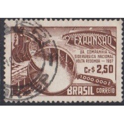 Brasil Brazil 626 1957 II Programa de expansión de la siderúrgica Usado Brasil Brazil 626 1957 II Programa de expansión de la siderúrgica Usado