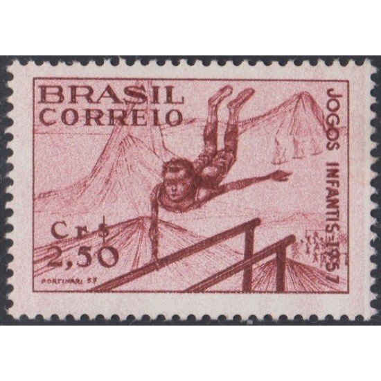 Brasil Brazil 629 1957 Juegos Infantiles MH Brasil Brazil 629 1957 Juegos Infantiles MH
