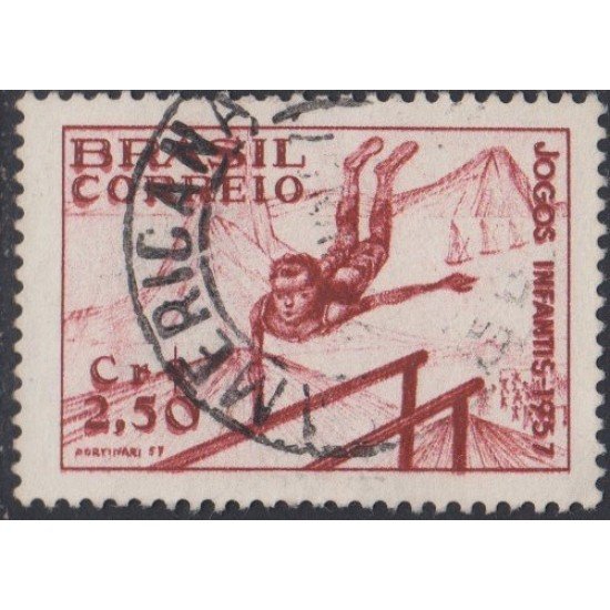 Brasil Brazil 629 1957 Juegos Infantiles Usado Brasil Brazil 629 1957 Juegos Infantiles Usado