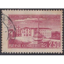 Brasil Brazil 632 1957 300 Años de la provincia de San Antonio Usado Brasil Brazil 632 1957 300 Años de la provincia de San Antonio Usado