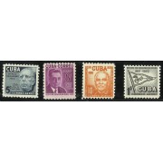 MI1/VAR3 Cuba A- 90/93 1953 Miguel Coyula Antonio Guinard Gregorio Hernández MNH