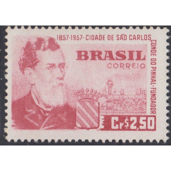 Brasil Brazil 635 1957 Centenario de la Villa de San Carlos MNH Brasil Brazil 635 1957 Centenario de la Villa de San Carlos MNH