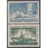 Brasil Brazil 637/37A 1957 150 Años del natalicio del Almirante Tamandare MH