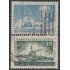 Brasil Brazil 637/37A 1957 150 Años del natalicio del Almirante Tamandare Usado