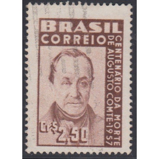 Brasil Brazil 639 1957 Filósofo francés Auguste Comte Usado