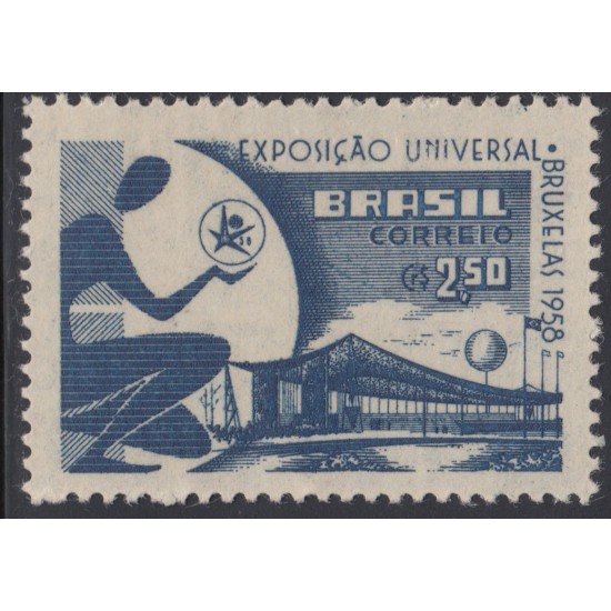 Brasil Brazil 645 1958 Exposición de Bruselas MH Brasil Brazil 645 1958 Exposición de Bruselas MH