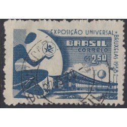 Brasil Brazil 645 1958 Exposición de Bruselas Usado Brasil Brazil 645 1958 Exposición de Bruselas Usado