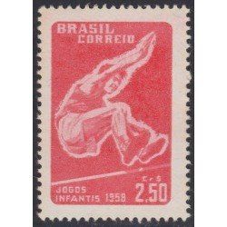 Brasil Brazil 647 1958 Juegos deportivos juveniles MH Brasil Brazil 647 1958 Juegos deportivos juveniles MH